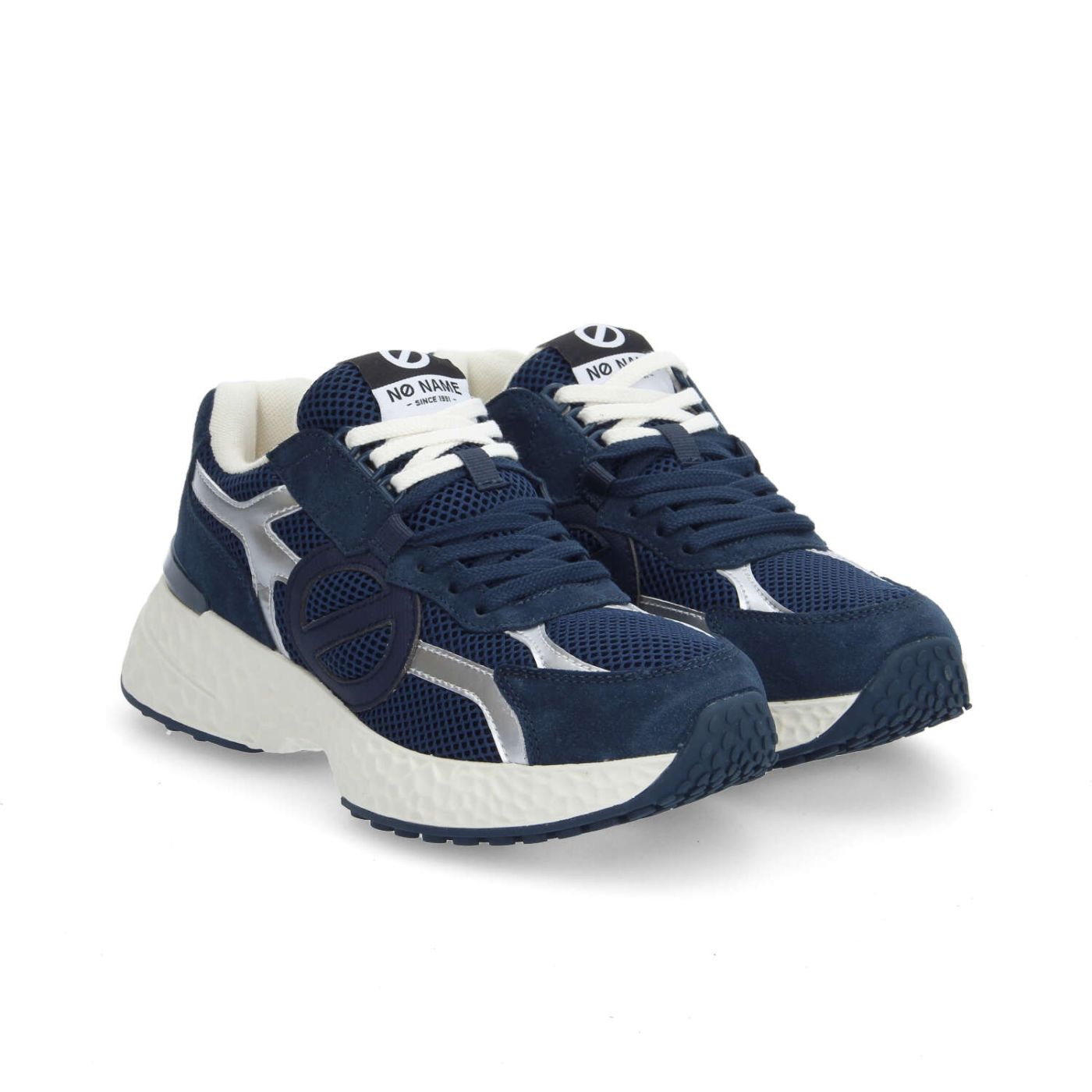 CARTER 2.0 RUNNER W - MESH/SDE/METAL - BLEU MARINE/ARGENT